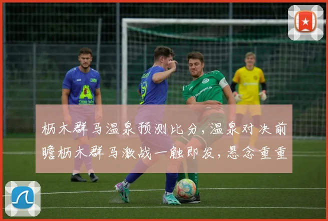 枥木群马温泉预测比分,温泉对决前瞻枥木群马激战一触即发,悬念重重引期待